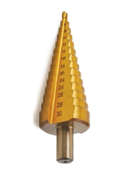 Gfb Kademeli Matkap Ucu Hss Kozalak Titanyum 4mm-20mm
