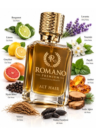 Alt Haır 50 Ml Kalıcı Parfüm Yüksek Esans Unisex Kullanım Çiçek - Odunsu