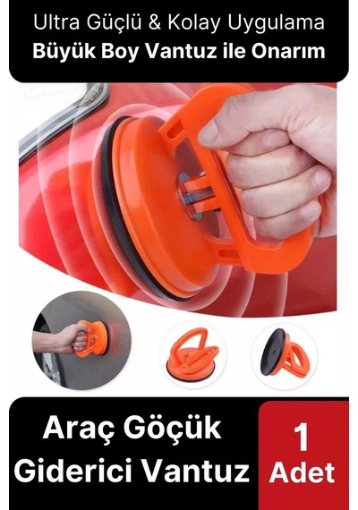 Çok Amaçlı Pratik Otomobil Araba Araç Kaporta Göçük Ezik  Onarım Vakum Vantuz Büyük Boy