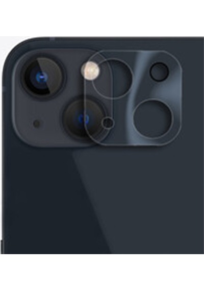 Nettech Apple Uyumlu iPhone 14 Şeffaf Çerçeveli Seri Kamera Cam