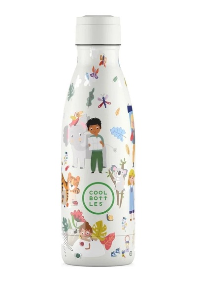 Cool Bottles Paslanmaz Çelik Suluk - The Kids Bottle Curious Explorers 350 Ml Cbbk35ce Karışık