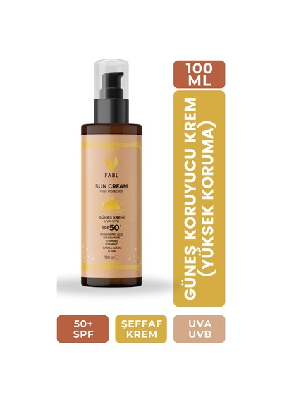 Güneş Kremi 50+ Uva/uvb