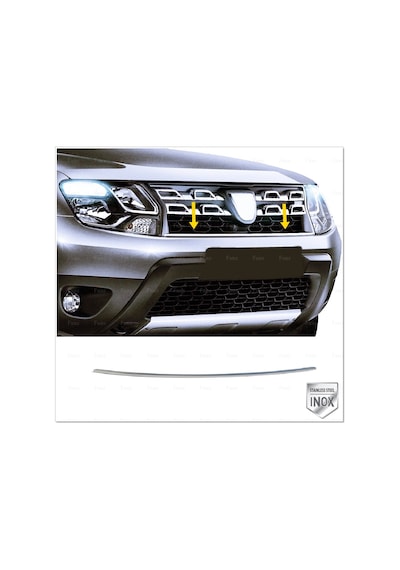 Dacıa Duster Krom Ön Panjur Çıta 2012-2018