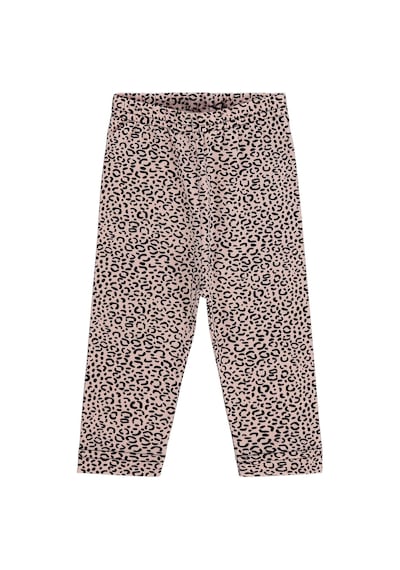 Civil Baby Leopar Baskılı 6-18 Ay Tayt - Siyah Siyah