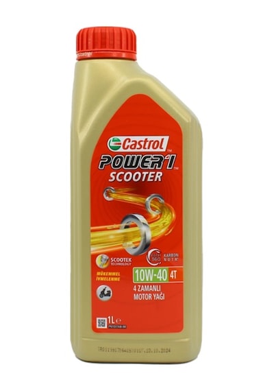 Castrol Power 1 Scooter 10w40 4t 1 Lt Motosiklet Yağı