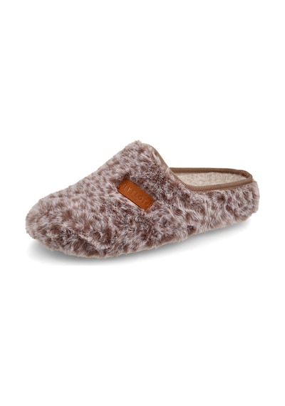 6010-brown Terlik/ Panduf Ev Kadın 89 X93 Dz Fly Flot Cloth Woman Slıpper 6010-brown