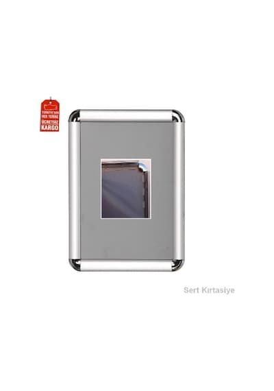 Alüminyum Rondo Köşe A3 Çerçeve 30X42Cm Açılır Kapanır + Vida Düb (432325775)