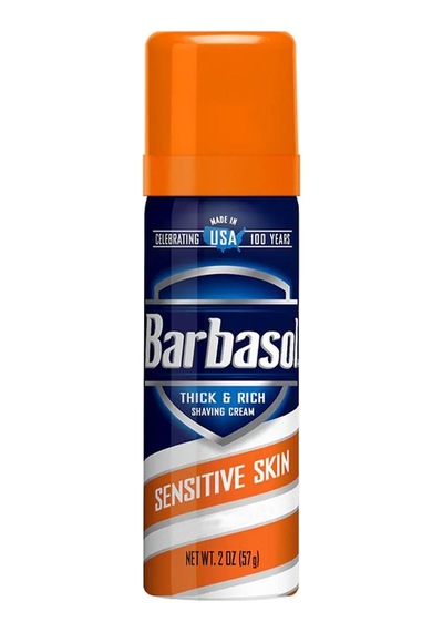 Barbasol Sensitive Skin Shaving Cream 57 Gr