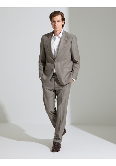 Pierre Cardin Açık Kahverengi Slim Fit Takım Elbise 50295825-vr002