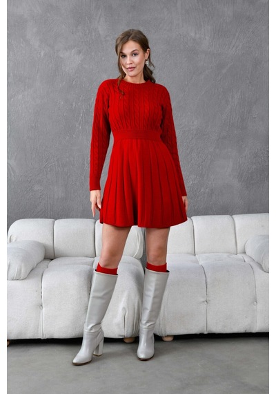 Flex Fashıon Saç Örgülü Trend Popüler Triko Mini Elbise Kırmızı - 662242424 Kırmızı - 662242424 Kırmızı Flex Fashıon Saç Örgülü Trend Popüler Triko Mini Elbise Kırmızı - 662242424 Kırmızı - 662242424 Kırmızı