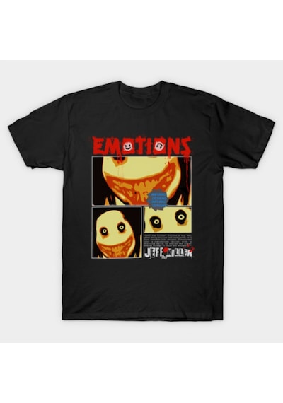Flood Of Style Jeff The Killer Creepypasta Erkek Kadın Tişörtü %100 Pamuklu Tişörtler Kısa Kollu Üstler J105 Siyah Flood Of Style Jeff The Killer Creepypasta Erkek Kadın Tişörtü %100 Pamuklu Tişörtler Kısa Kollu Üstler J105 Siyah