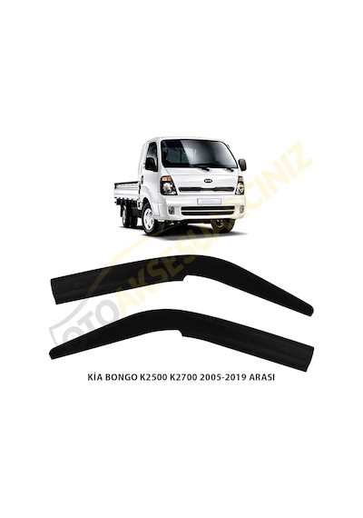 Kia Bongo K2500 2005 - 2019 Arası Mugen Cam Rüzgarlığı 2 Li Bango N11.24566