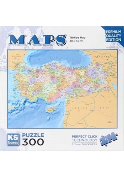 Türkiye Map Puzzle 300