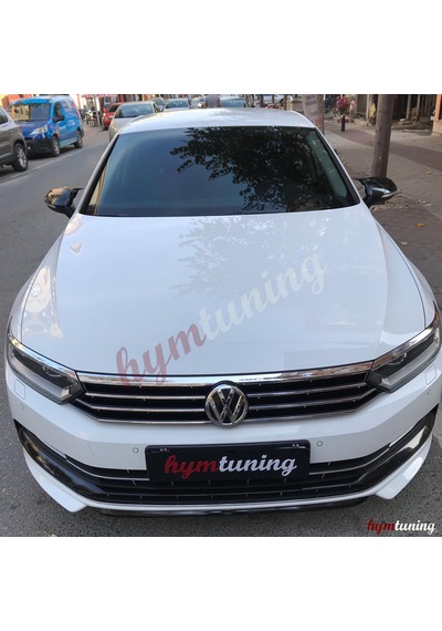 Volkswagen Passat B8 Yarasa Ayna Kapağı Parlak Siyah