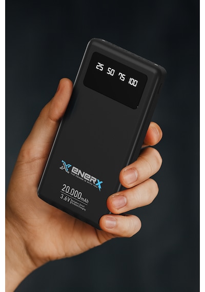 Enerx Enr-p20dc 20.000 Mah 2.1 A Dahili Kablolu Powerbank