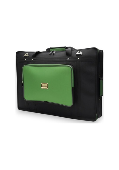 Xdj Rx3 Setup Için Uyumlu Çanta Soft Case Kılıf. Siyah Yeşil.