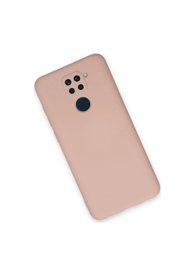 Zengemtx Newface Xiaomi Redmi Note 9 Kılıf Nano İçi Kadife Silikon - Pudra