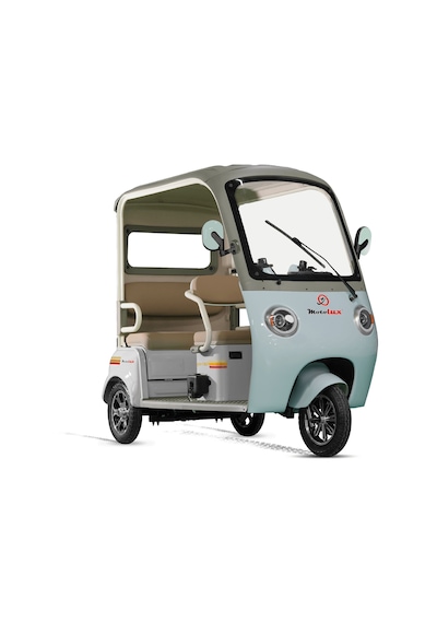 Motolux Fx 23 Üç Tekerli Elektrikli Motosiklet Gri Mavi