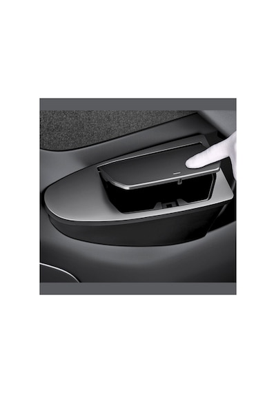 Red Lion Parts Tesla Model Y Juniper Uyumlu Ön Kapı İçi Gizli Çöp Kovası Kapaklı Düzenleyici Organizer