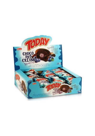 Today Double Choco And Cream Yabanmersinli 50 Gr. 24 Adet (1 Kutu)