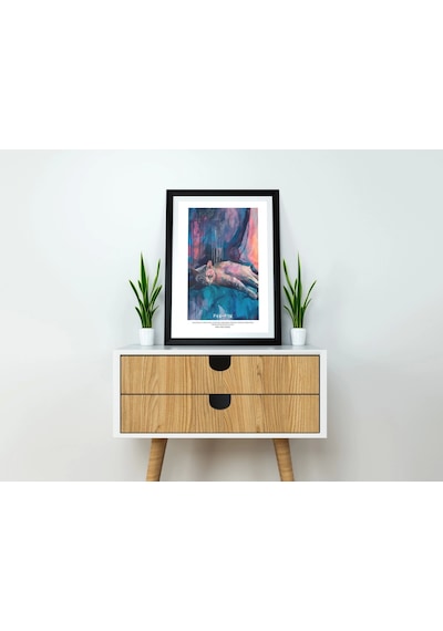 Paw-pow No:12 Art Print