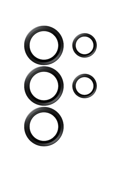 Panzerglass Hoops Samsung Uyumlu Galaxy S26 Ultra Siyah Kamera Lens Koruyucu