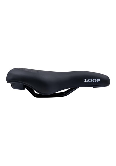 Loop Zy-9307-a Sele 260x175mm 450gr Yetişkin Mtb Geniş Bisiklet Selesi 24-26-29 Jant Uyumlu Siyah
