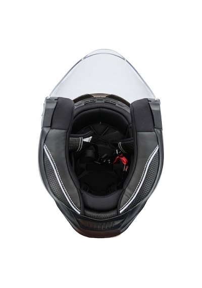 Gp Kompozit Mks009-gb Şeffaf Vizörlü Motosiklet Yarım Kask Çok Renkli