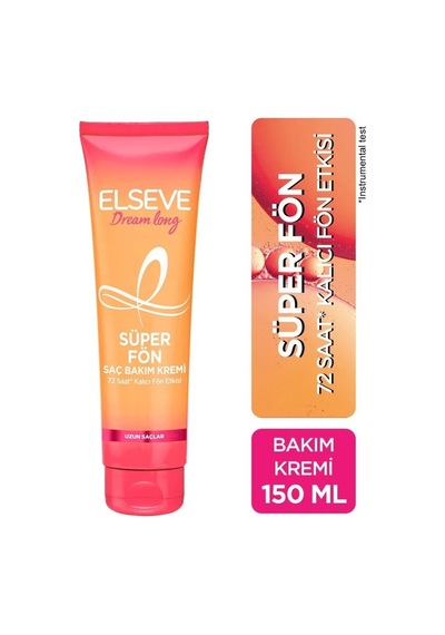 L'oreal Paris Elseve Dream Long Saç Bakım Kremi Süper Fön 150 Ml