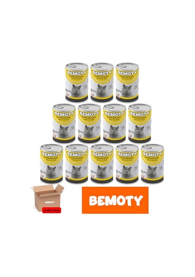 Bemoty Tavuk Etli Yetişkin Kedi Maması 12 x 400 G