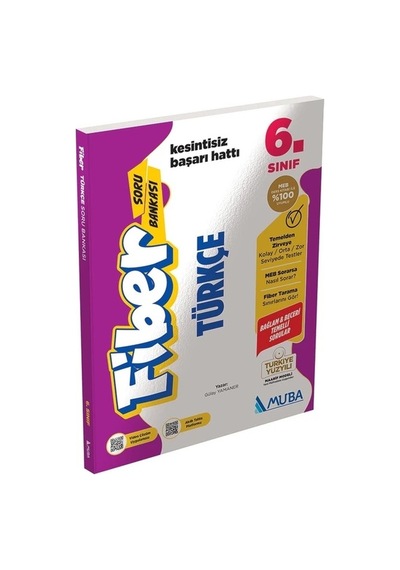 Muba 6. Sınıf Türkçe Fiber Soru Bankası + Muba 06 Sınıf Sb Mutlak Başarı Türkçe Paragraf 23