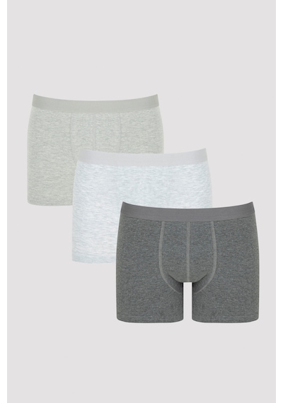Penti Erkek Basic Gri 3'lü Boxer