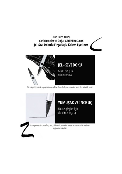 Missha Natural Fix Brush Pen Liner Black