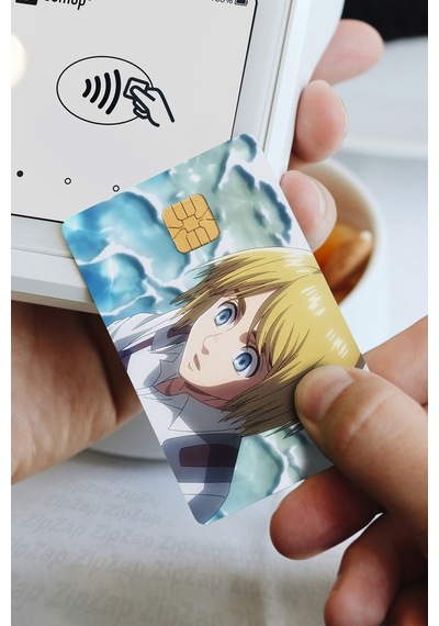 Armin Arlert Kart Kaplama Sticker 8 Adet Shingeki No Kyojin Attack On Titan Çok Renkli