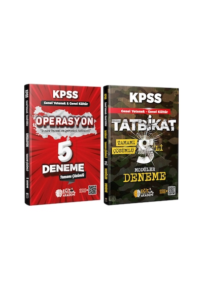 Kpss Genel Yetenek Genel Kültür Tatbikat & Operasyon Tamamı Çözümlü 5 Deneme Seti Kpss Genel Yetenek Genel Kültür Tatbikat & Operasyon Tamamı Çözümlü 5 Deneme Seti
