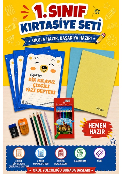 1. Sınıf Kırtasiye Seti 5