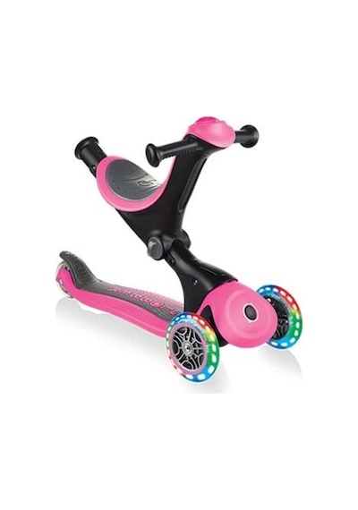 Go Up Deluxe Işıklı Scooter - Pembe
