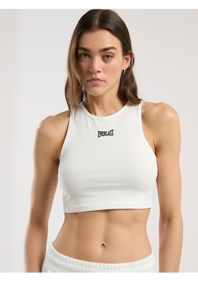 Everlast Ever Classics Wmn Beyaz Kadın Basic Crop Atlet Beyaz
