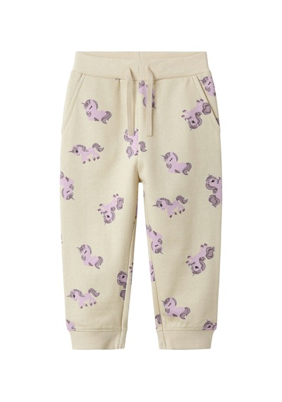 Name It Nmnbıllıe Nreg Sweat Pant Bej Unisex Çocuk Pantolon 000000000102263496 Bej