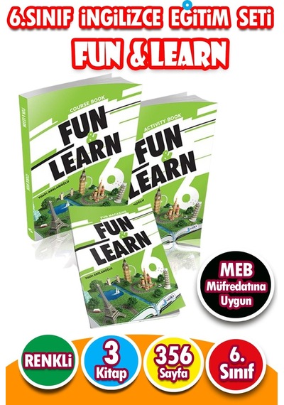 6. Sınıf İngilizce Eğitim Seti Fun & Learn