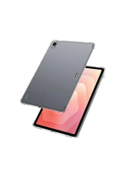 Fuchsia Samsung Galaxy Tab S11 İle Uyumlu Kılıf Anti Shock Tablet Silikon - Şeffaf Arka Kapak