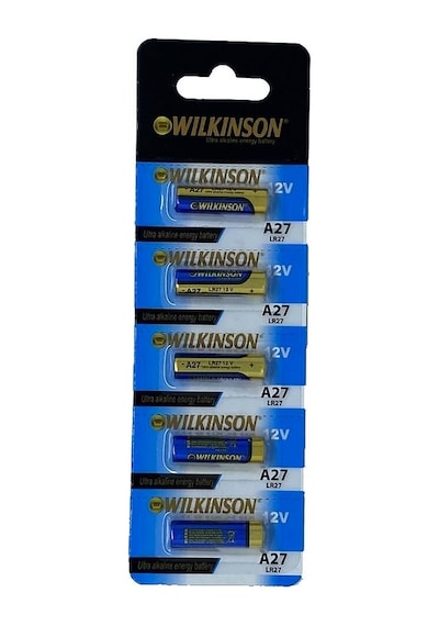 Wilkinson 27a Mn27 12v Alkalin Pil Kepenk Anahtar Pili Beşli Paket Evimdeyokyok
