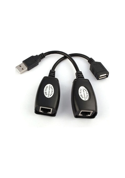 Usb Rj45 Extension Adapter 45 M