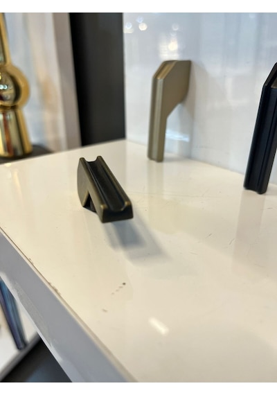 Petra Metal Kulp 16mm Antik Sarı Dolap Kapak Tv Ünite Modern Çekmece Mobilya Komidin Konsol