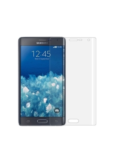Samsung Uyumlu Galaxy Note Edge Nano Kırılmaz Cam Ekran Koruyucu Şeffaf