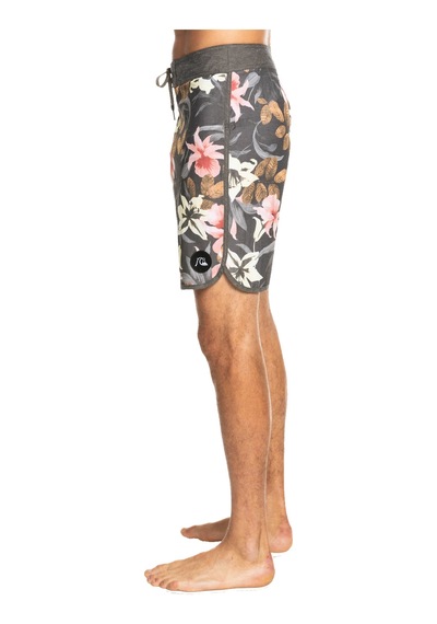 Quıksılver Quiksilver Hempstretch Scallop 19 Erkek Siyah Boardshort Kta6