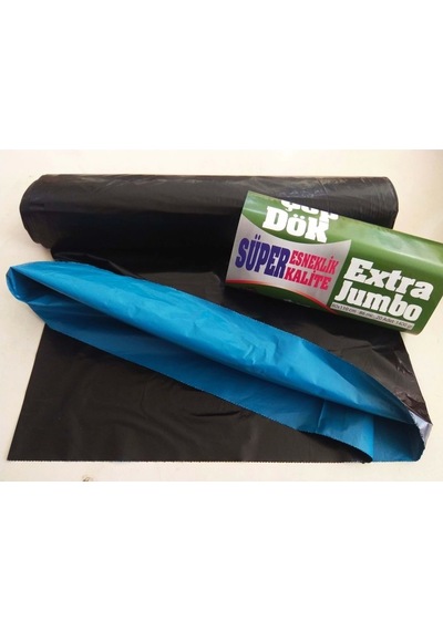 Çöp Dök Extra Kalın Dök Jumbo Çöp Torbası 20'li 80 x 110 CM