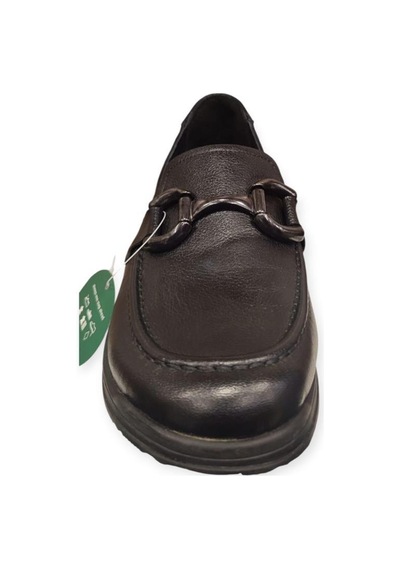 Venüs 1901782k Tokalı Yumuşak Loafer Deri Kadın Ayakkabı Siyah