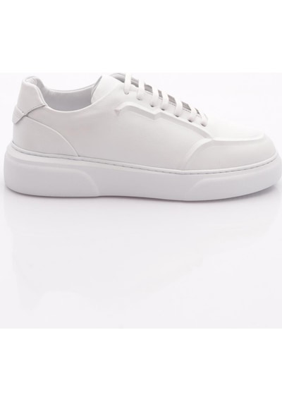 Dgn Urbano Erkek Sneakers Ayakkabi Beyaz Antik Beyaz