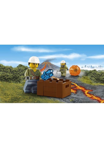 LEGO City 60123 Volcano Supply Helicopter 330 Parça
